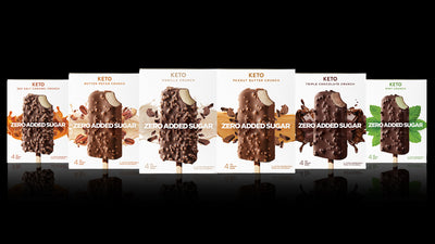Introducing our New Zero Added Sugar Ice Cream Bars