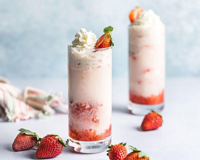 Keto Cherry Chip Ice Cream Float