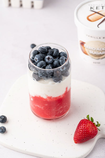 Red, White, and Blue Float